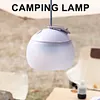 LED Camping Hanging Light USB Rechargeable Hook Silicone Tent Lantern for Picnic