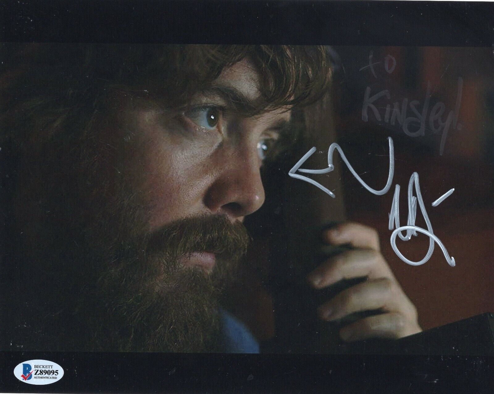 Macon Blair Blue Ruin Movie Dwight Signed 8x10 Photo Poster painting w/Beckett COA Z89095