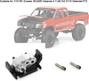 AMK Transfer Case with Mount for 1/10 RC Crawler Car CNC Metal D90 RC4WD Gelande II FJ40 G2 D110 DefenderTF2 (Transfer Case)