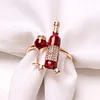 Red Wine Bottle Event Catering Napkin Ring