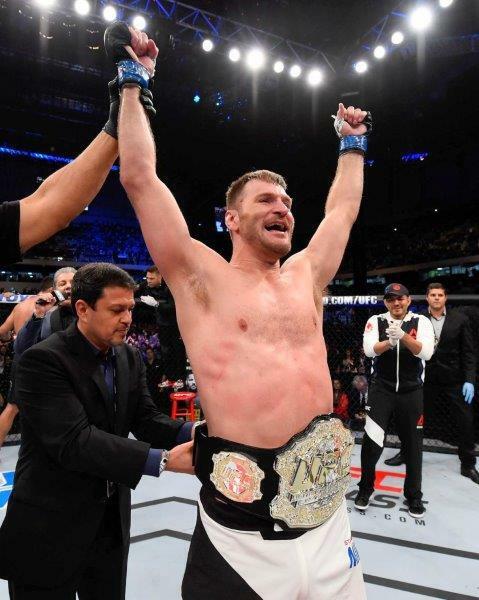 STIPE MIOCIC Heavyweight Champion MMA UFC Fighter 8 x 10 Glossy Photo Poster painting Man Cave