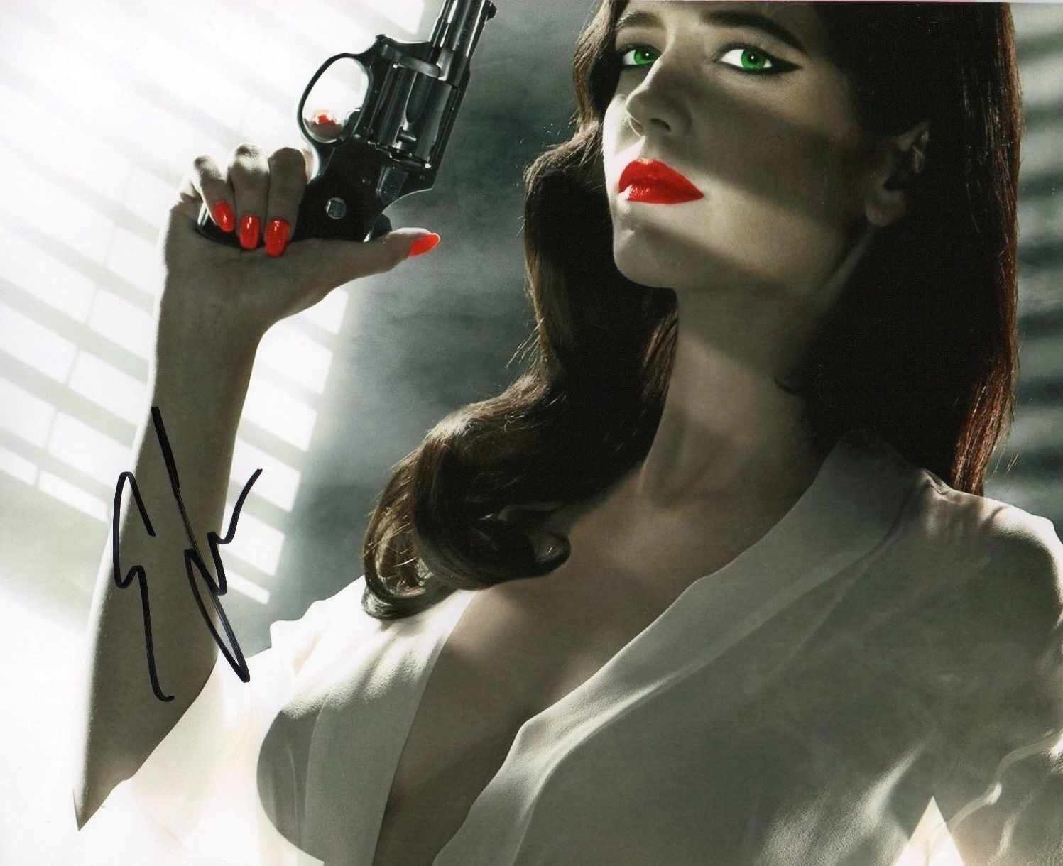 EVA GREEN AUTOGRAPHED SIGNED A4 PP POSTER Photo Poster painting PRINT 15