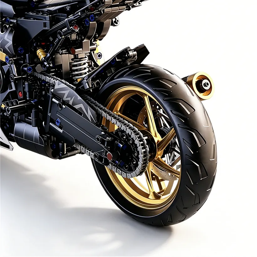 KAVOWORLD 88817 Motorcycle Toy Building Set | 2000 Pieces | 1:5 Scale