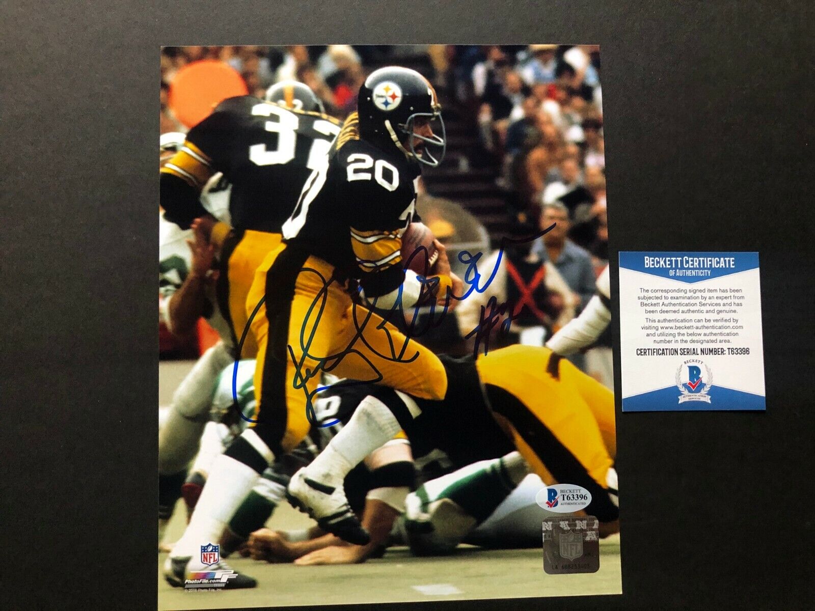 Rocky Bleier Hot! signed autographed Steelers 8x10 Photo Poster painting Beckett BAS coa