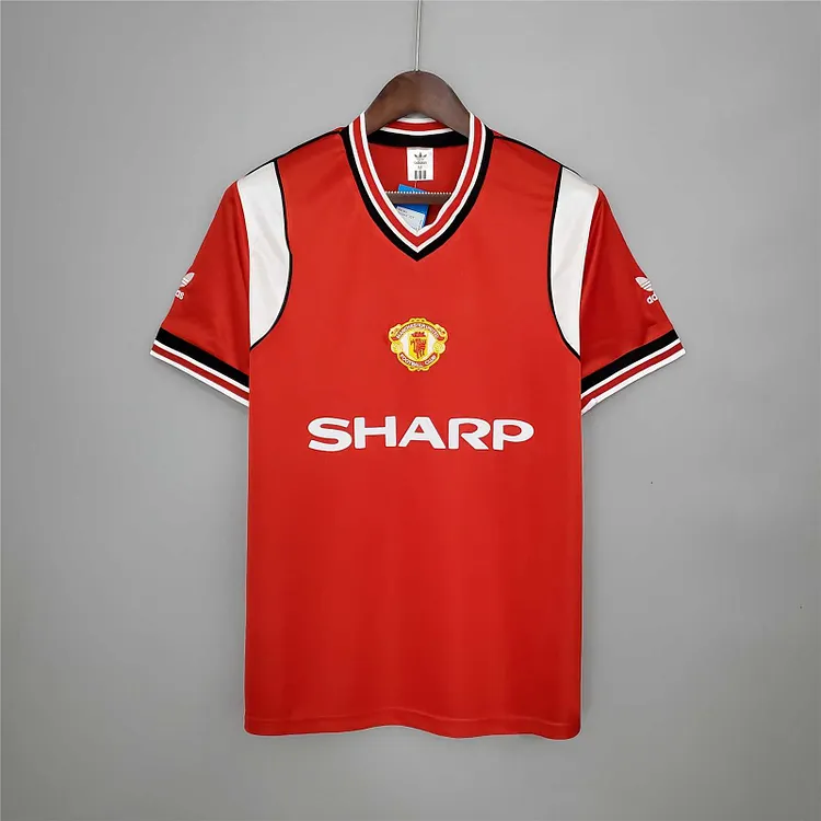 85/86 Manchester United Home Jersey