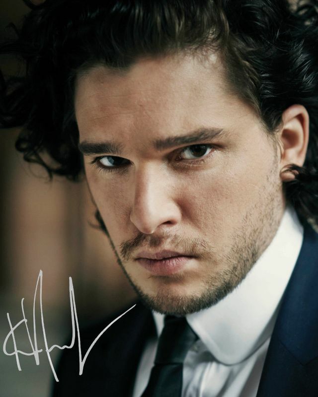 Kit Harrington Autograph Signed Photo Poster painting Print