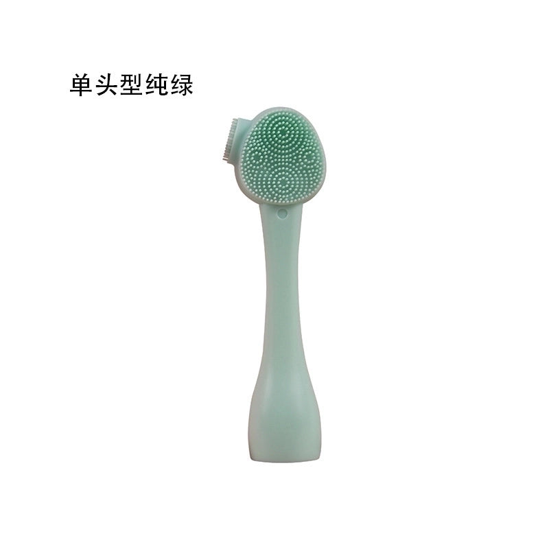 Double-headed Silicone Facial Cleansing Brush Mud Mask Applying Brush
