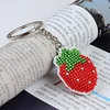 Bead Embroiderys - Strawberry Beaded Counted Cross Stitch Ornament Kit for Adults Beginners