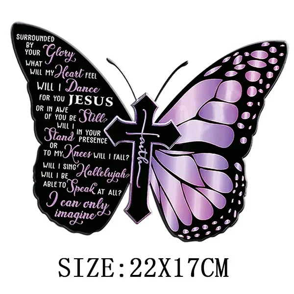 Beautiful Butterfly Thermal Sticker On T-shirt DIY Washable Iron On Hoodies Funny Design On Clothes Patches Appliqued Decoration