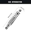 1 Pair 310mm Universal Motorcycle Rear Shock Absorbers Motorcycle Shock Absorber