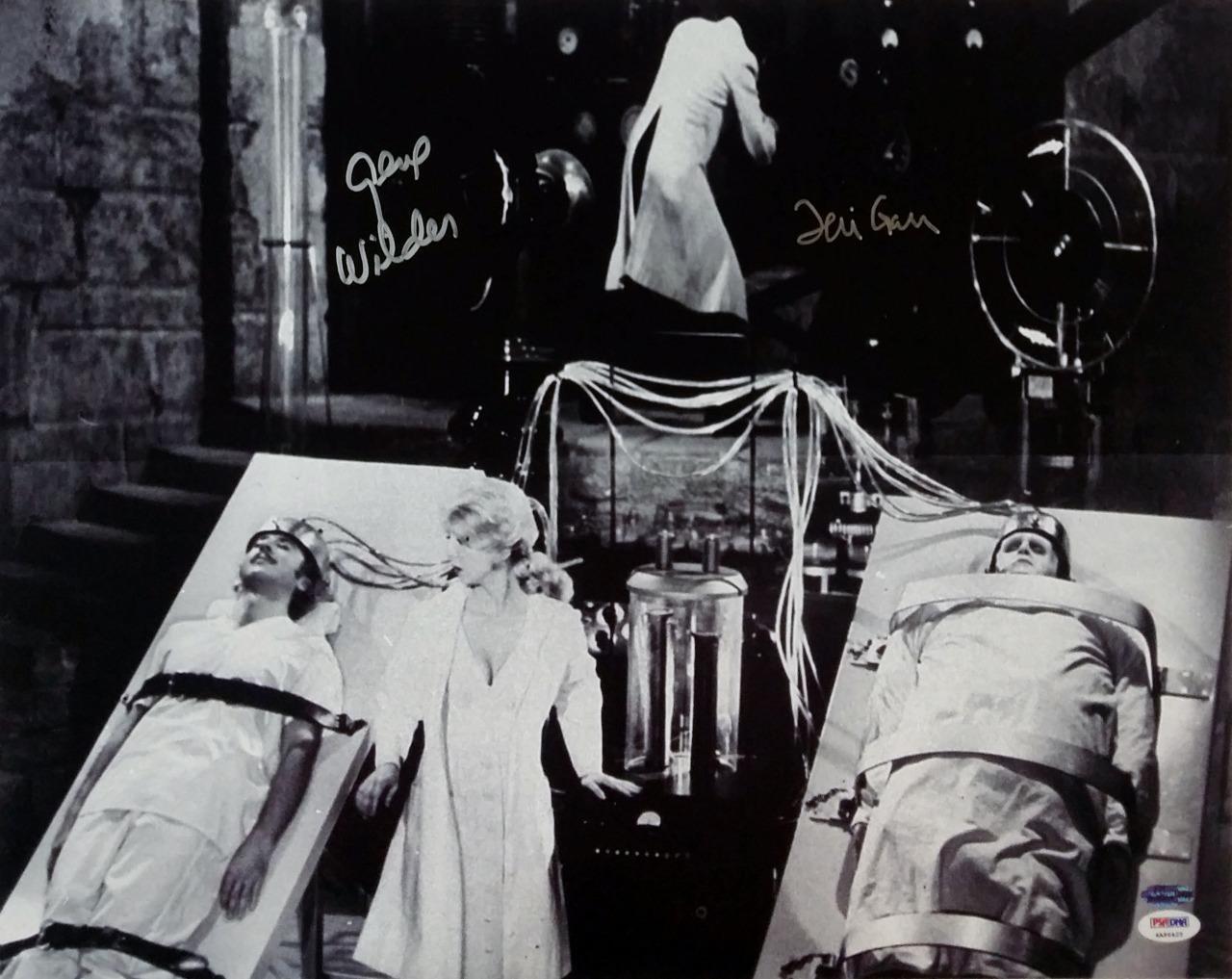 Gene Wilder Teri Garr Signed Young Frankenstein 16x20 Photo Poster painting PSA Auto 4A96425