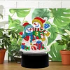 DIY Diamond Painting LED Light Sign-Snowman
