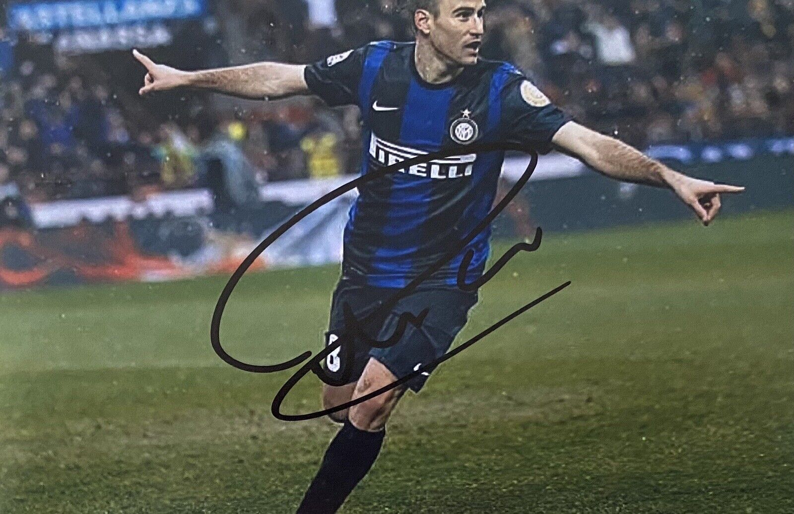 Rodrigo Palacio Hand Signed Inter Milan 6X4 Photo Poster painting, See Proof