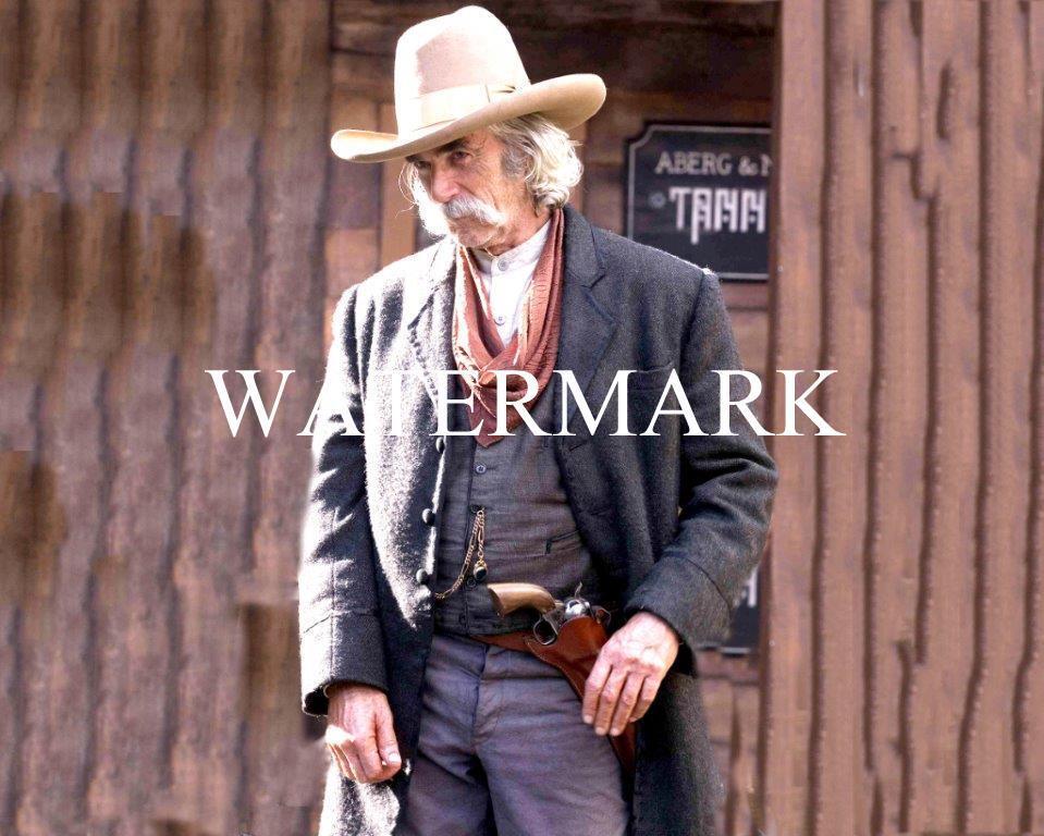 SAM ELLIOTT Golden Compass Cowboy 8 x 10 Glossy Photo Poster painting