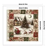 (Counted/Stamped)Santa Claus On The Road-11CT Cross Stitch 40*40cm/15.75*15.75in