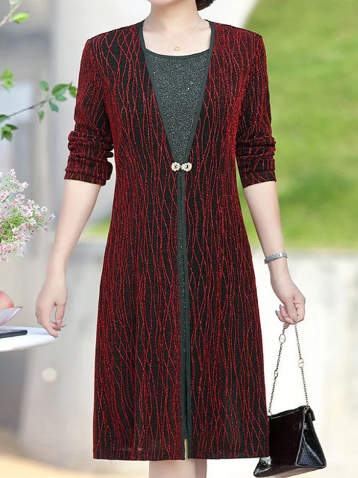 Fashion Elegant Long Sleeve Dress