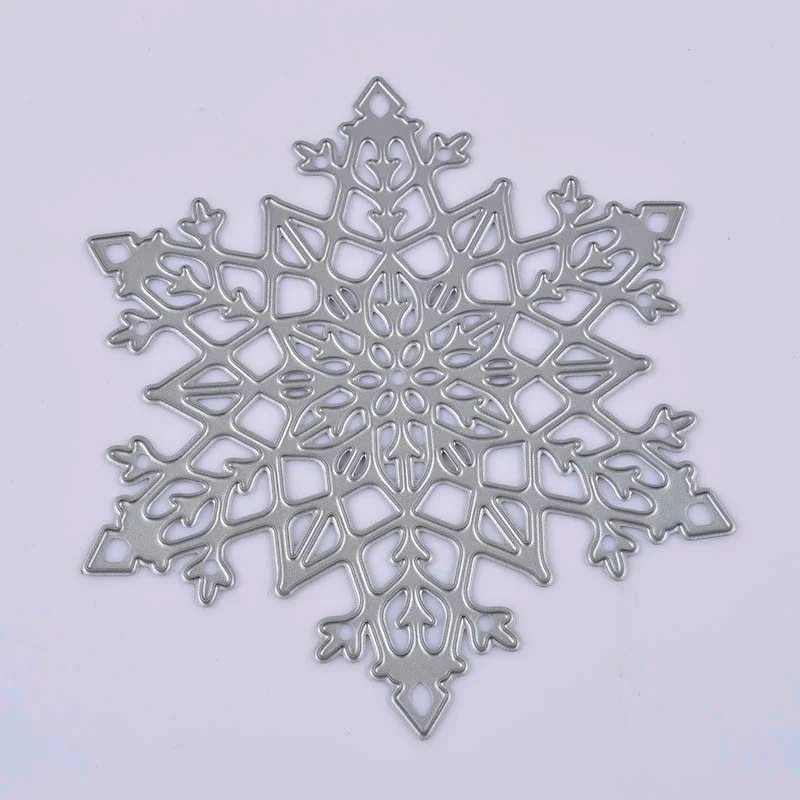 Metal Steel Snowflake Cutting Dies Stencil DIY Scrapbooking Album Card Paper Embossing Craft Decor