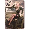 (Multi Style)  - Pin Up Girls - Vintage Metal Signs(8*12Inch/12*16Inch)-Pin-up-girls
