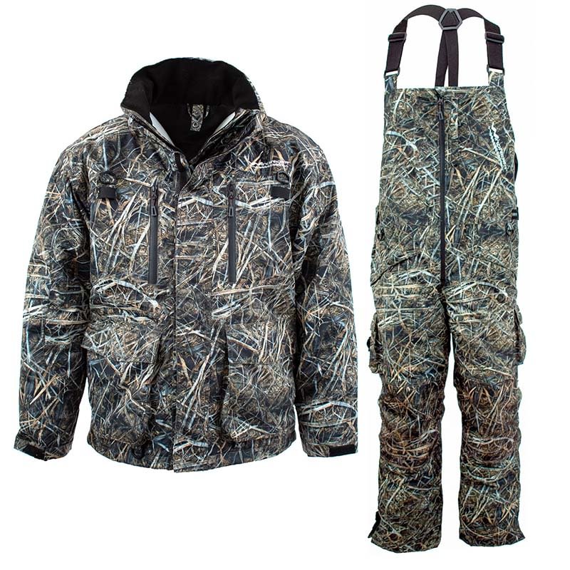 Hayward Convertible Float Set - Wetland Camo - Jacket and Bibs