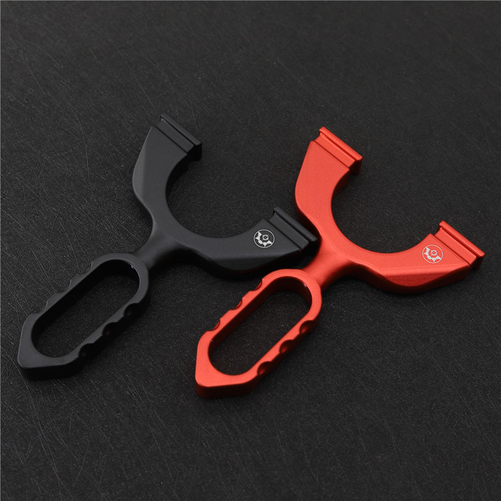 Snipersling Slingshots SSpike, Aviation Aluminum Portable Flat EDC
