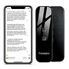 Language Translator Bidirectional Interpretation Tool Rechargeable Real-Time Translation Machine Supports 144 Languages Portable Intelligent Translators for Learning Travel Businesses
