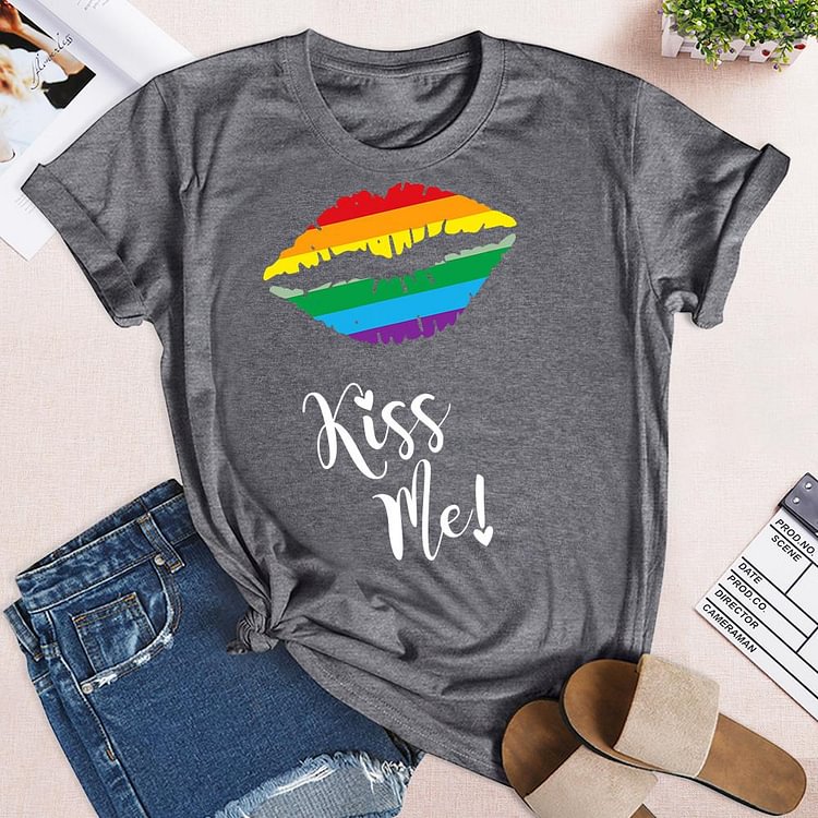 Sexy rainbow lips T-Shirt-04840