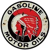 Gasoline - Round Metal Tin Signs(12*12Inch) - Garage