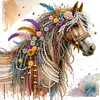 (Multi-Style)Horse-Partial Special Shaped Diamond Painting 30*30CM