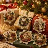 6pcs DIY Pearl Diamond Painting Christmas Tree Hanging Ornaments