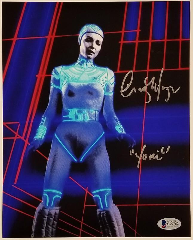 CINDY MORGAN Signed TRON 8x10 Photo Poster painting Yori