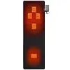 USB Rechargeable Heated Sleeping Bag Pad 3 Heat Levels 5 Heating Zones for Tent