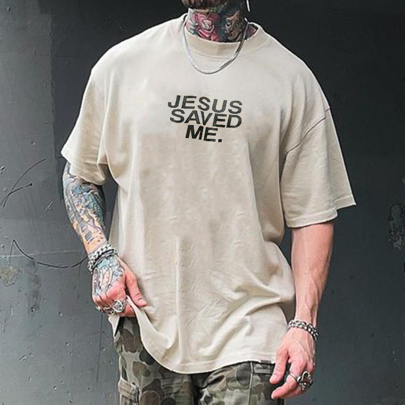Jesus Save Me Crew T-Shirt、、URBENIE