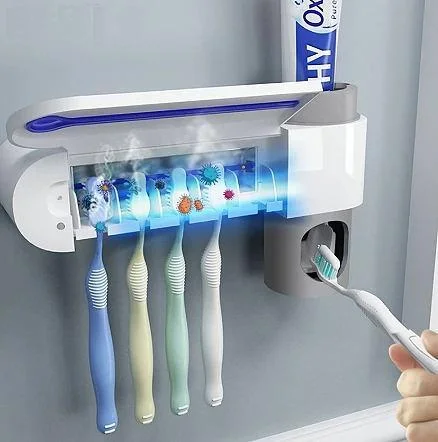Hugoiio™ 2 in 1 UV Light Ultraviolet Toothbrush Sterilizer