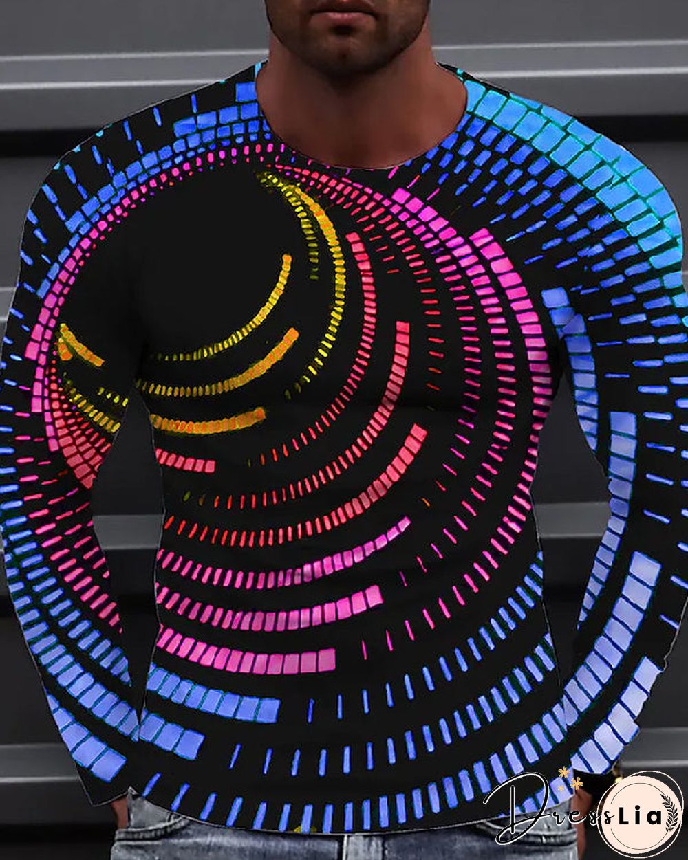 Hot Sale Men's 3D Printed Casual Short Sleeve Printed T-Shirt