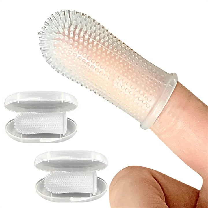 360º Finger Dog Toothbrush Kit