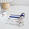 5m Blue Plaid English Writing Notebook Sticker Tapes