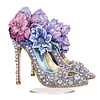 (US Local)DIY Special Shaped Diamond Painting High Heels Tabletop Ornaments Kit