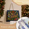 Diamond Tissue Organizer Exquisite Craftsmanship for Bathroom Bedroom Decor (Christmas)