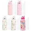1L Insulated Water Bottle with Lid 32oz Travel Tumbler for Travel Gym and School