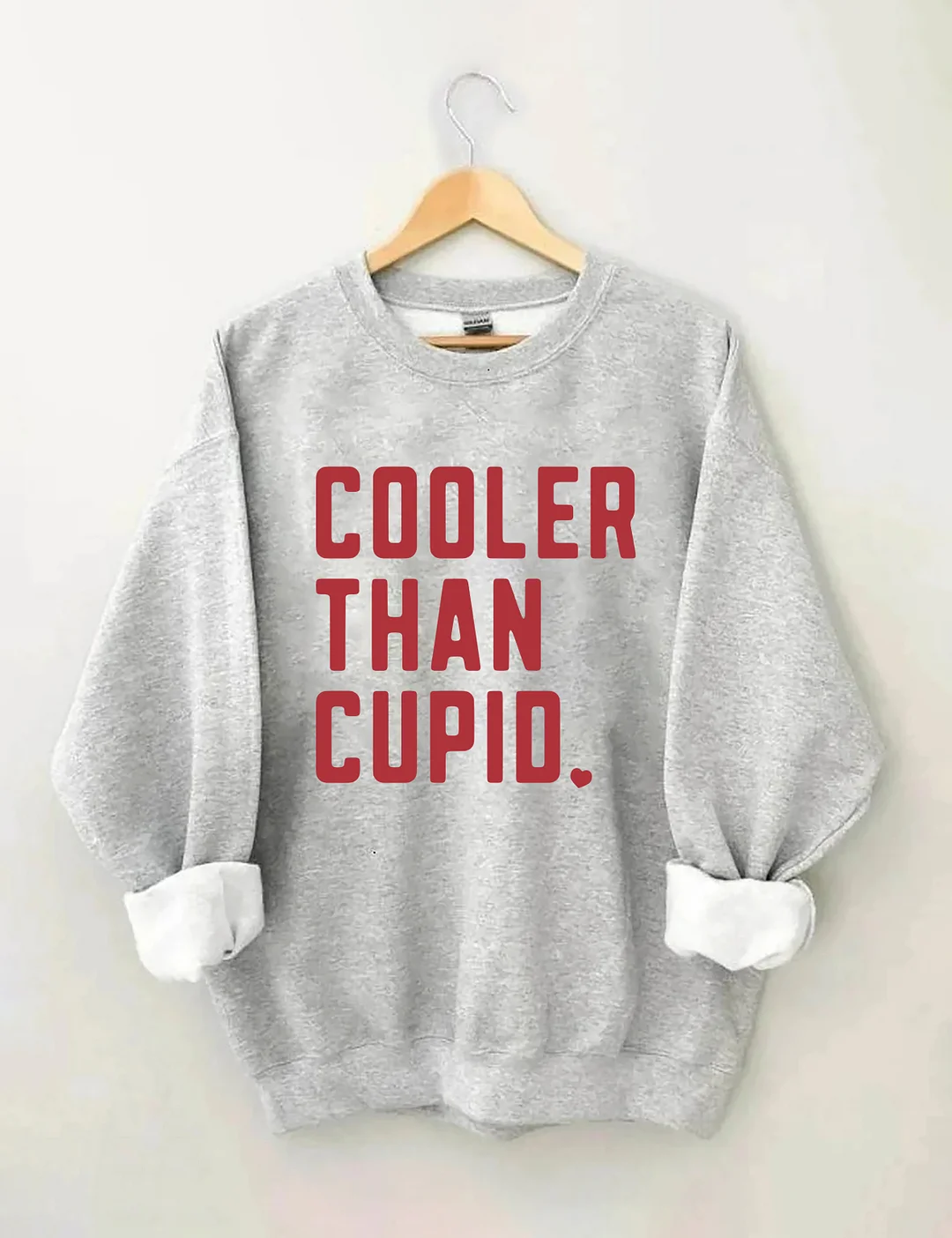 Cooler Than Cupid Valentine's Day Sweatshirt