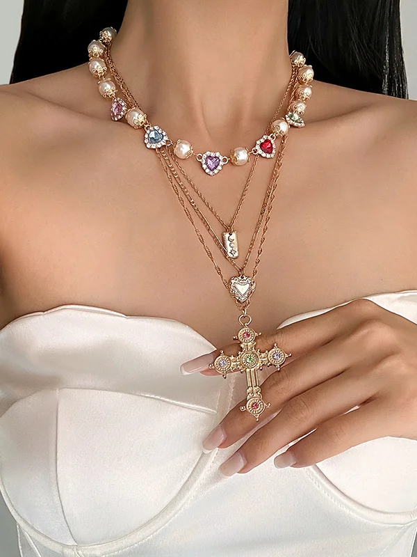 Tasseled Layered Necklaces Accessories