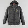 2024/2025 Corinthians Black Soccer Cotton jacket 1:1 Thai Quality