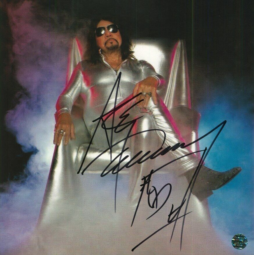 ACE FREHLEY - Kiss Autographed Original 8x10 Photo Poster painting LOA TTM