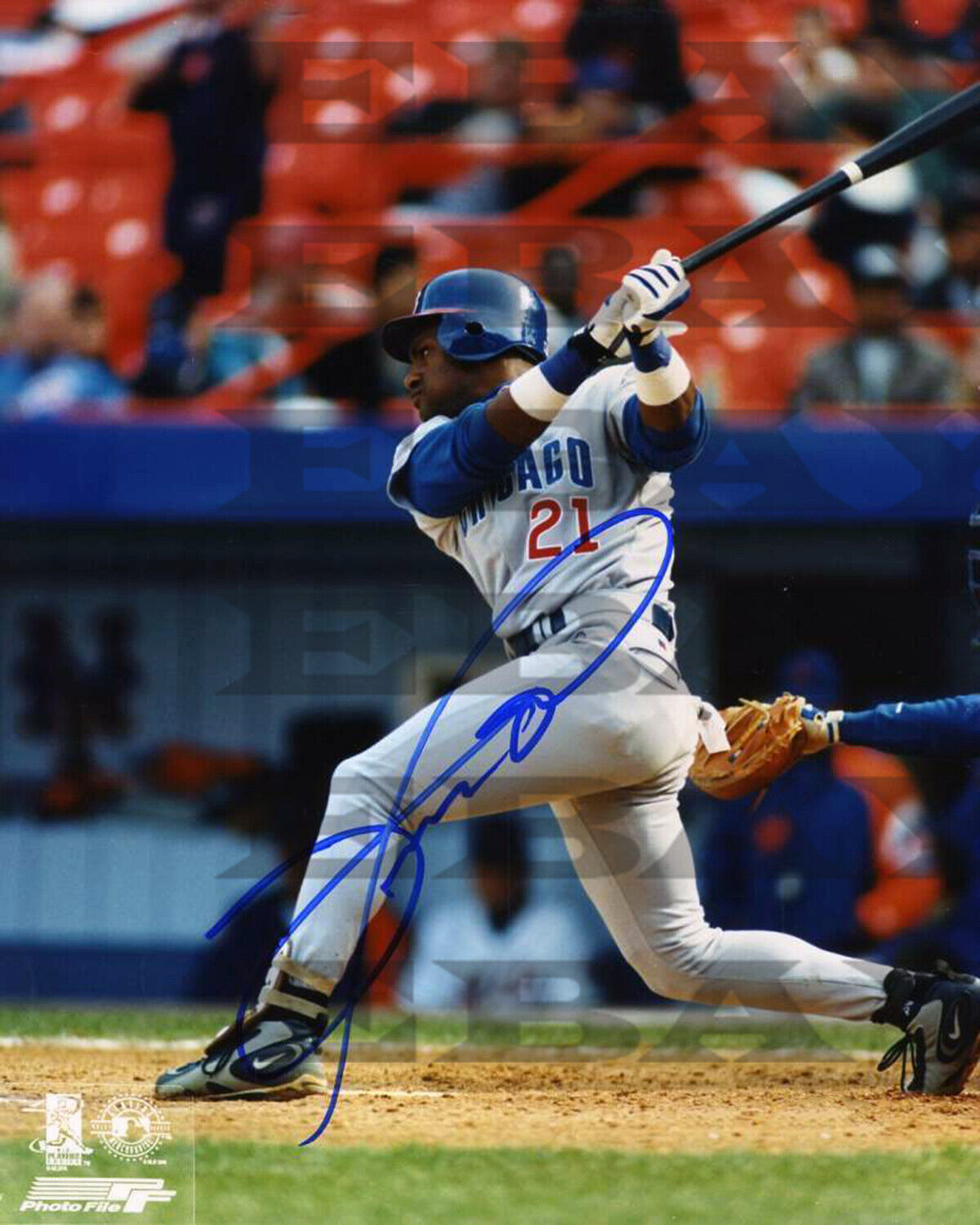 SAMMY SOSA Chicago Cubs Signed 8x10 autographed Photo Poster painting Reprint