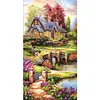 Beautiful Scenery-Partial Special Shaped Diamond Painting 40*70CM (Big Size)