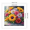 Chrysanthemum-11CT Stamped Cross Stitch 45*45cm/17.72*17.72in