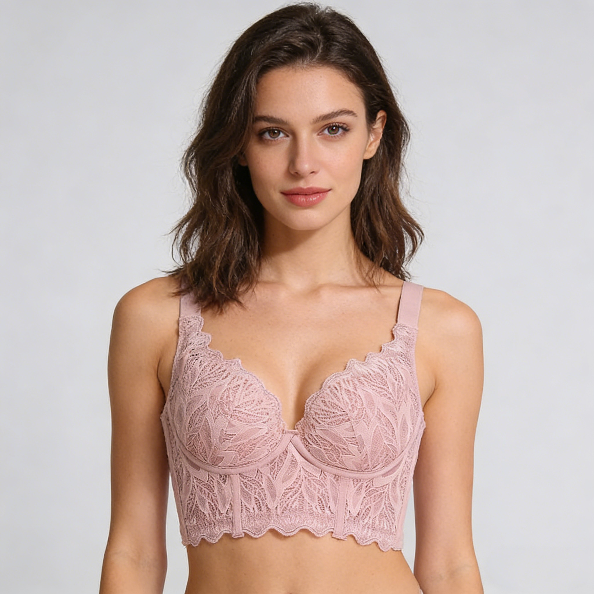 100% Silk Bra Gathering Comfortable and Breathable REAL SILK LIFE