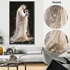 Soft Light Holy Mother Special Shaped 5D DIY Partial Drill Diamond Painting Kits for Adults Beginners Home Decor Diamonds Dots Gem Art Kits Large Size 15.75x27.56inch