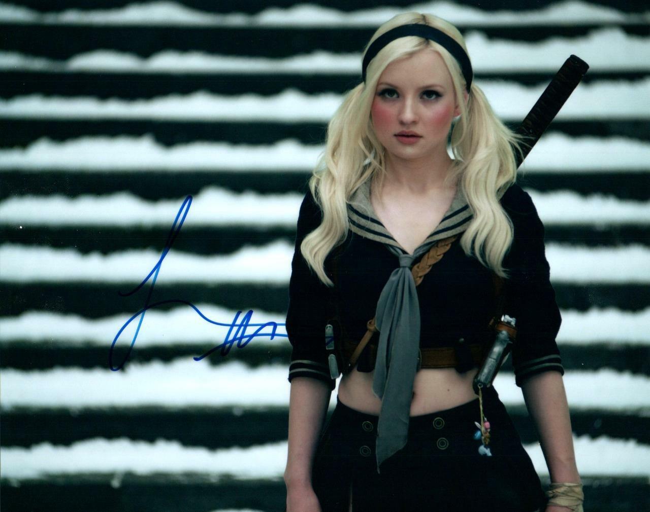 Emily Browning signed 8x10 Photo Poster painting Picture autographed with COA