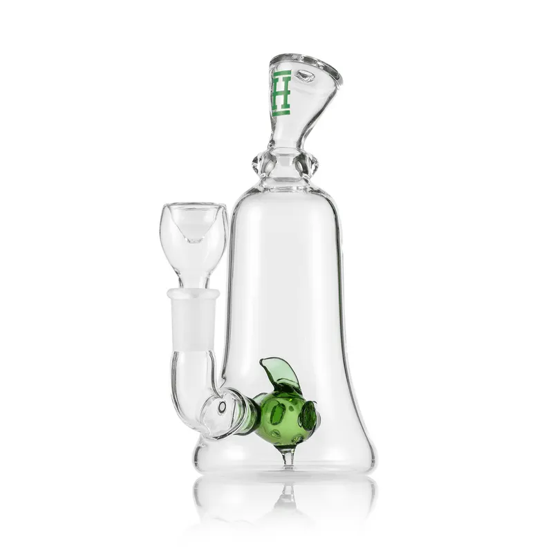 6" Fish Bong With Fish Shaped Percolator